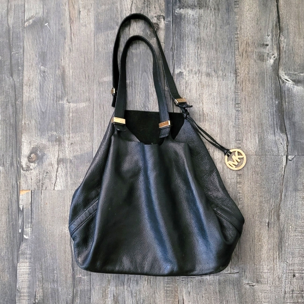 Michael Kors Soft Leather Suede Boho Bag